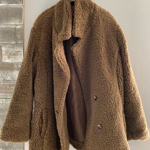 Brown Fuzzy Jacket